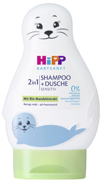 Hipp Babysanft Sam/gel Foka 200ml