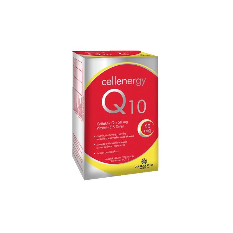 Alkaloid Cellenergy Q10 kapsula 30x50mg