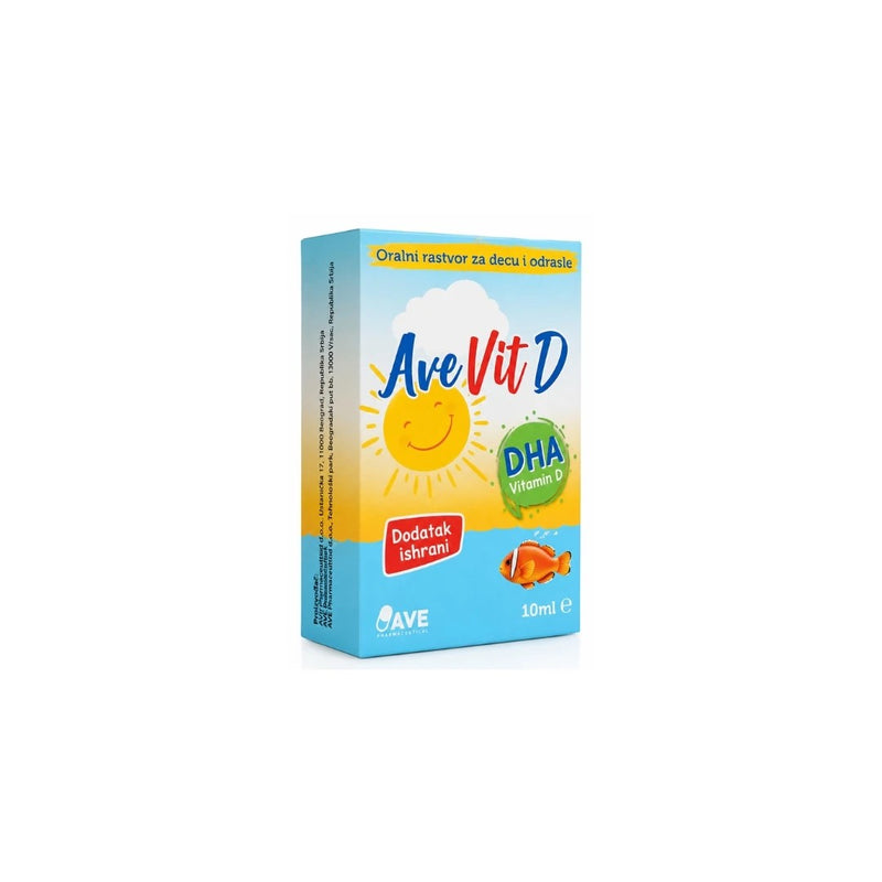 AVE VIT D ORALNI RASTVOR 10ML