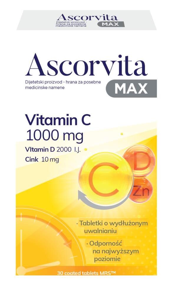Ascorvita Max tableta 30 kom