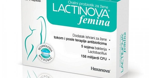 Hexano Lactinova Femina Cps 21 kom