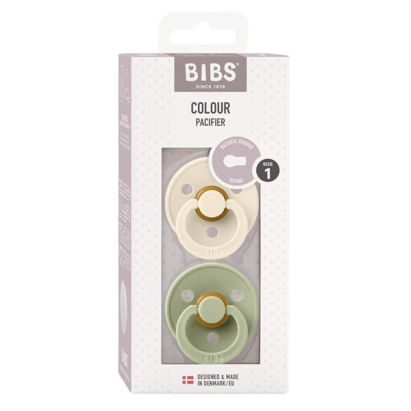 BIBS VAR.SAGE&IVORY 0-6M A2