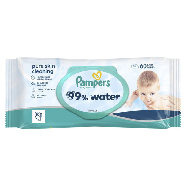Pampers Mar.vl.water 60 kom