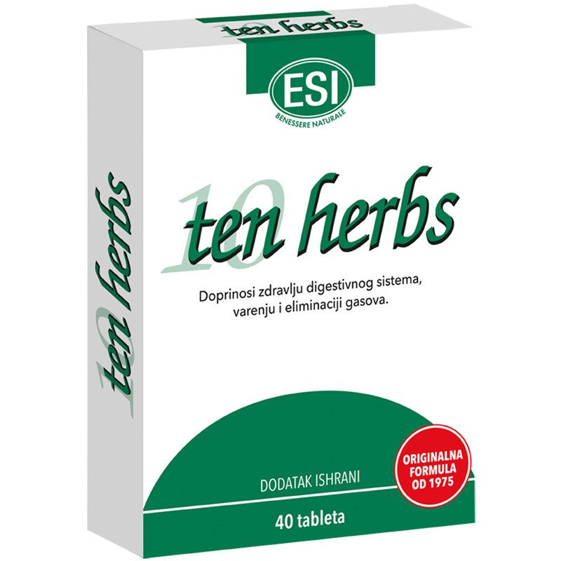 Bgb Italiana Ten Herbs tableta 40 kom 3174