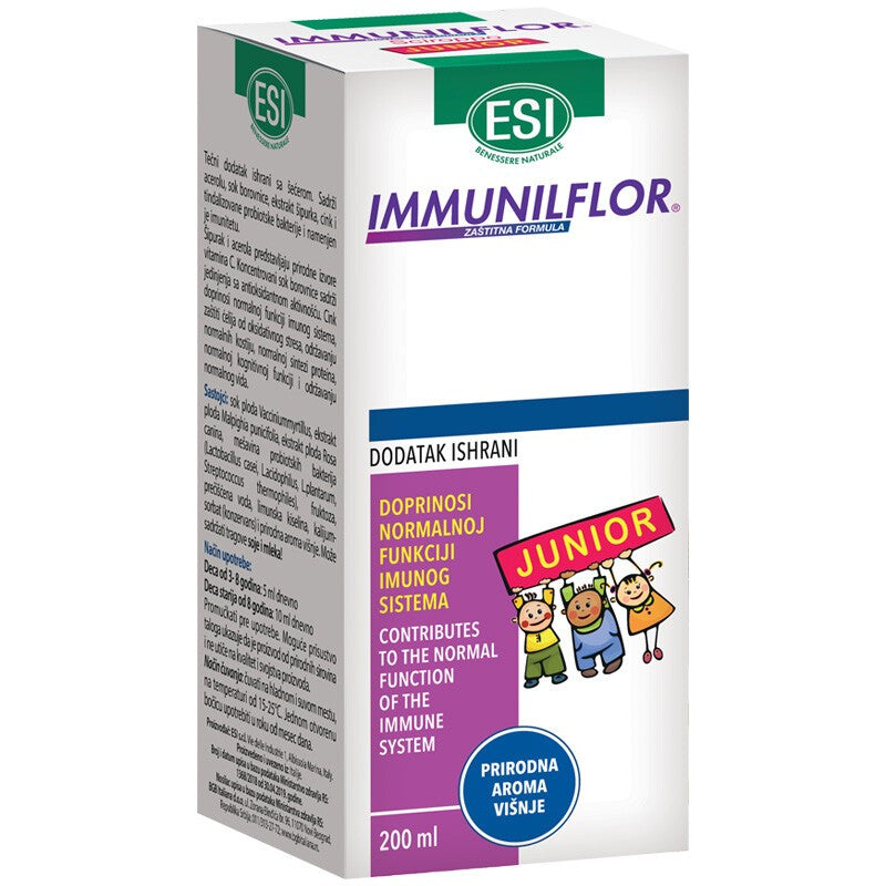 Bgb Italiana Immunilflor Junior Sirup 200ml