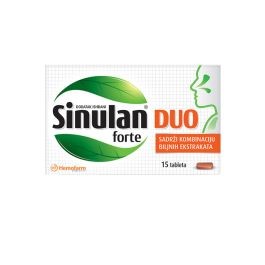 Hemofarm Sinulan Duo Forte tableta 15 kom