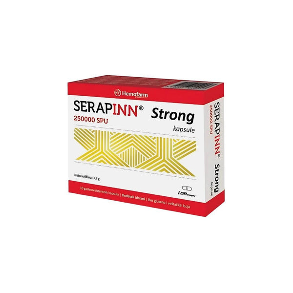 Hemofarm Serapinn Strong kapsula 10x250000 Spu