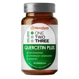 Hemofarm One Two Three Quercetin Plus 30 Kapsula