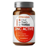 Hemofarm One Two Three Zinc Active 60 Kapsula