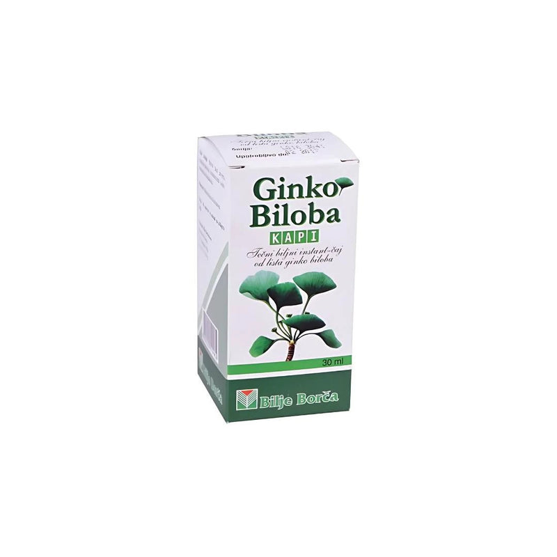 Bilje Ginko Biloba 30ml Kapi Za Cirkul. Sf