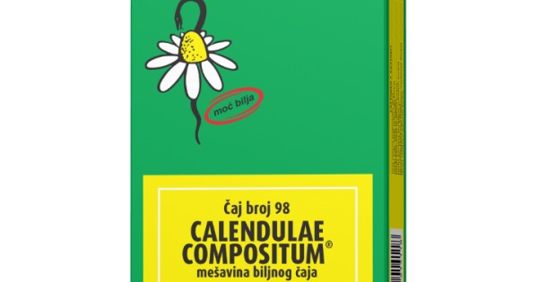 Institut Josif Pancic Caj 98 Calendulae Compositum 100g
