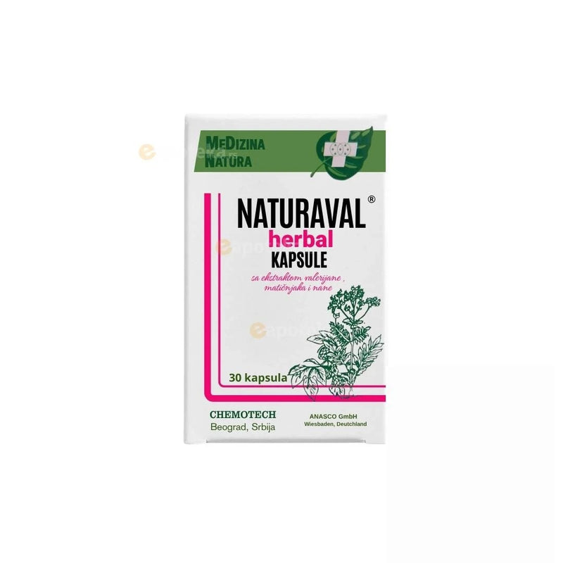 Chemo Mn Naturaval Herbal Cps.30 kom