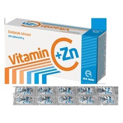 Eko F Vitamin C+zn tabletaA100