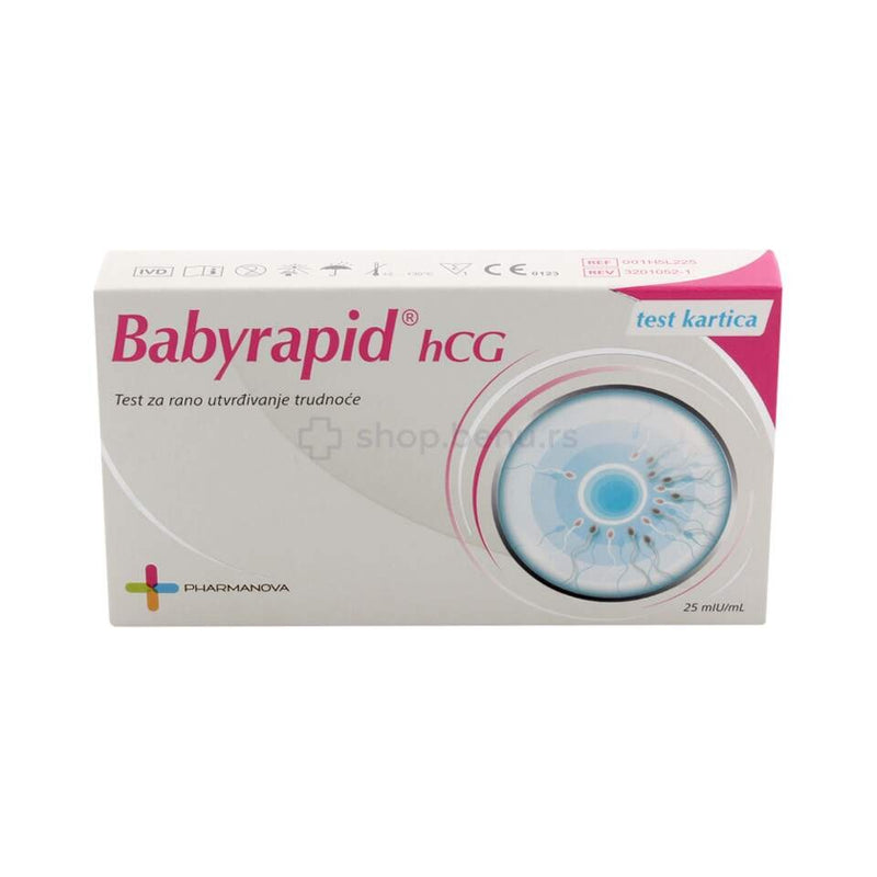 Pharmanova Baby Rapid Hcg Test kartica