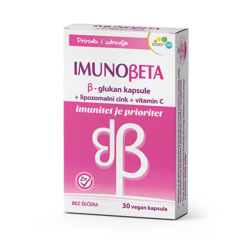 Esensa Imunobeta B-glukan Cps 30 kom