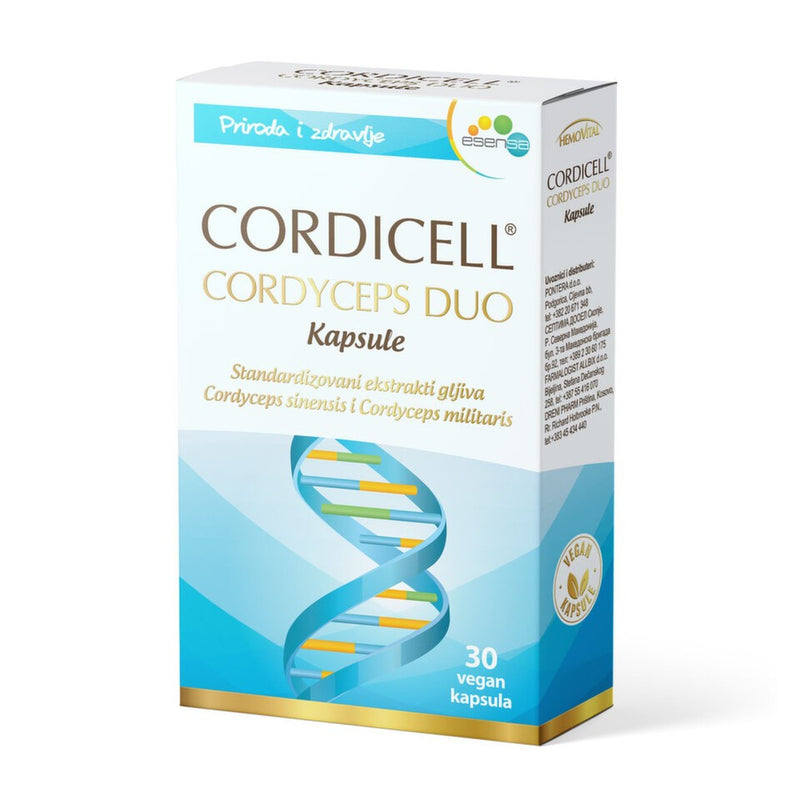 Esensa Cordicell Cordyceps Duo kapsula 30 kom