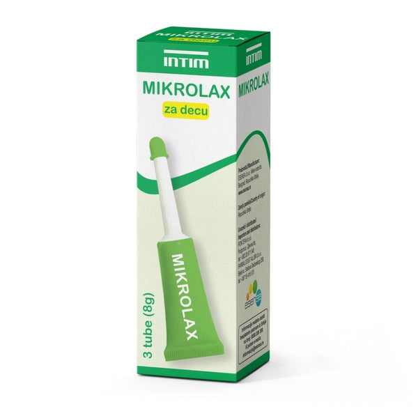 Esensa Mikrolax Za Decu Glicerinski Gel 3x8g