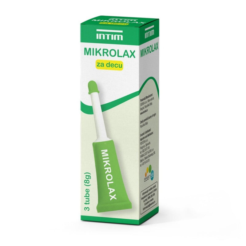 Esensa Mikrolax Za Decu Glicerinski Gel 3x8g