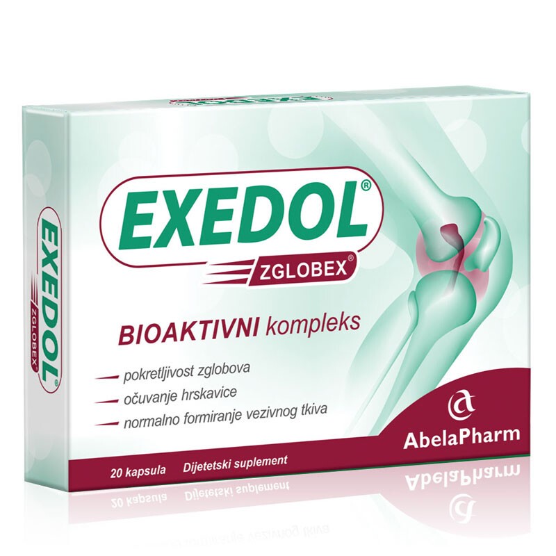 Abela Exedol Zglobex Cps 20 kom