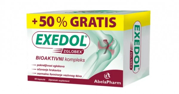 Abela Exedol Zglobex kapsula 60 kom