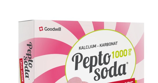 Goodwill Gw Pepto Soda tableta za zvak 10x1000mg