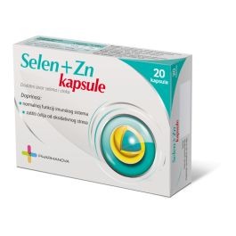 Pharmanova Selen+zn kapsula 20 kom Pharmanova