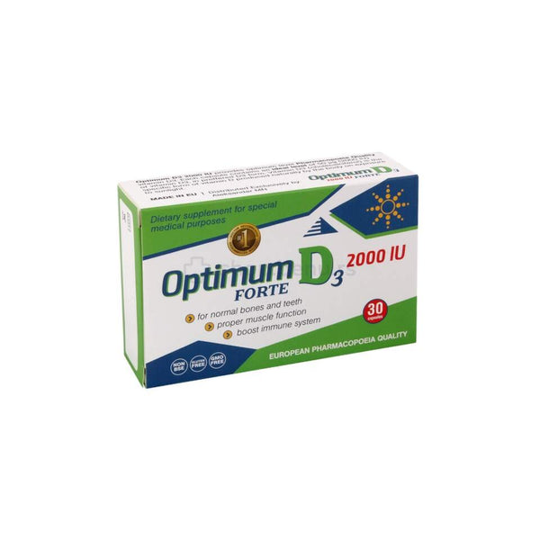 Aleksandar Mn Optimum D3 Forte 2000iu kapsula 30 kom