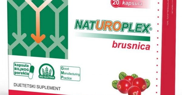 Abela Naturoplex Brusnica Cps 20 kom