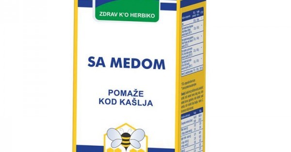Abela Herbiko Sir.za Odrasle Med 125ml