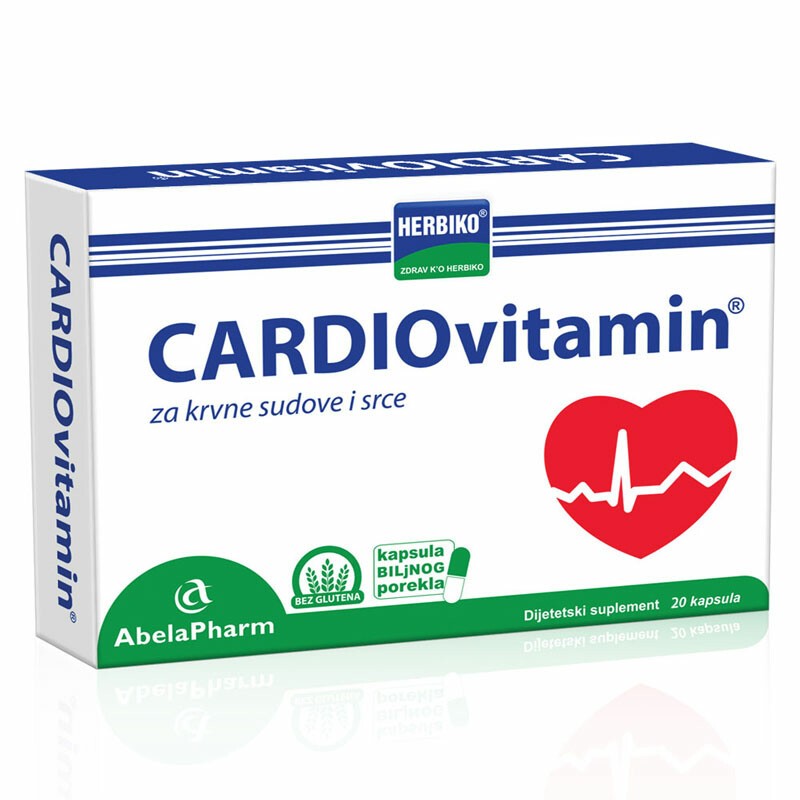 Abela Cardiovitamin kapsula 20 kom