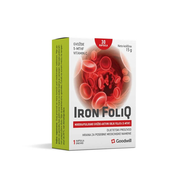 Goodwill Gw Iron Foliq kapsula 30 kom