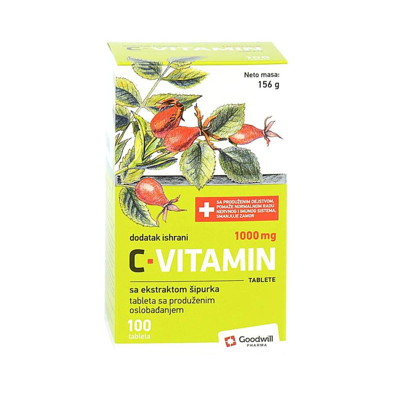 Goodwill Gw Vitamin C tableta Sga 100x1000mg