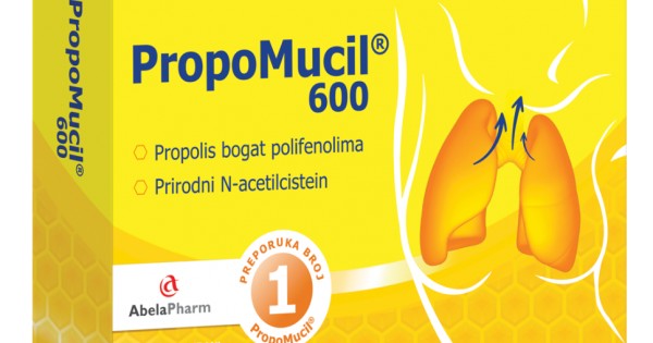 Abela Propomucil 600 Kesice 5 kom
