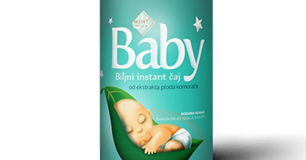 Mint Baby Instant Caj Tuba 150g