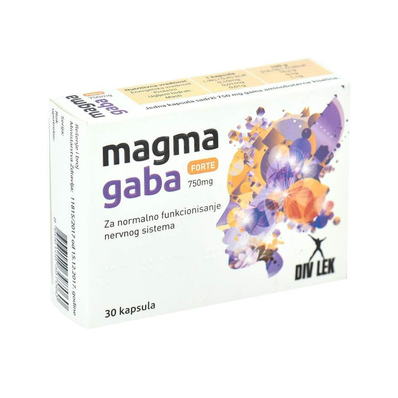 Ziba Pharm Magma Gaba Forte kapsula 30x750mg
