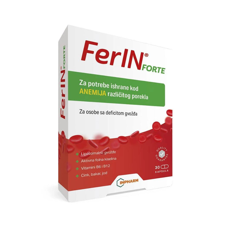 Inpharm Ferin Forte 30 Kapsula
