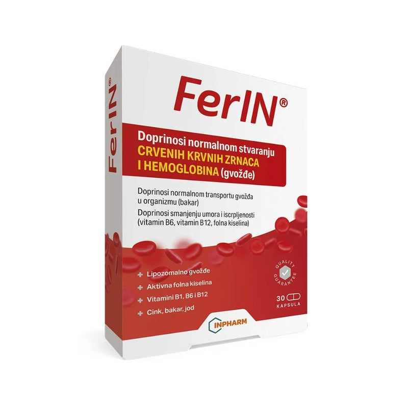 Inpharm Ferin kapsula 30 kom