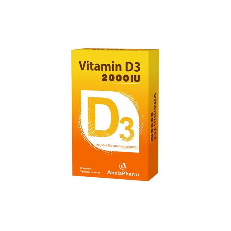 Zdravlje Pharm Vitamin D3 2000iu kapsula 30 kom