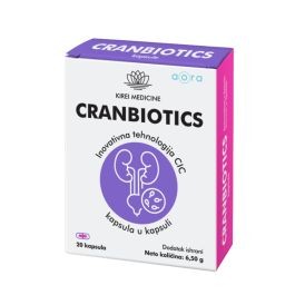 Aora Kirei Cranbiotics Caps 20 kom Kom
