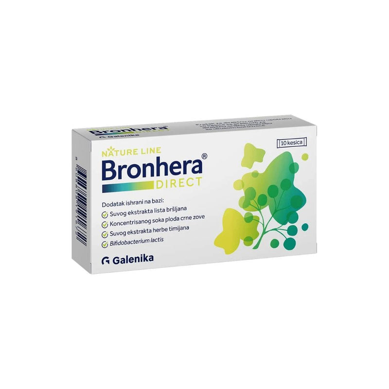 Galenika Bronhera 200 Granule, 10 Kesica Galenika