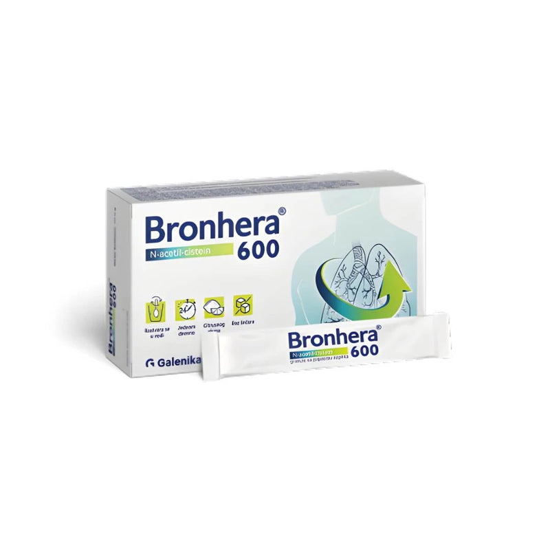 Galenika Bronhera 600 Granule, 5 Kesica Galenika