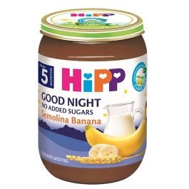 Hipp Kas.l/n Griz+banana 190g