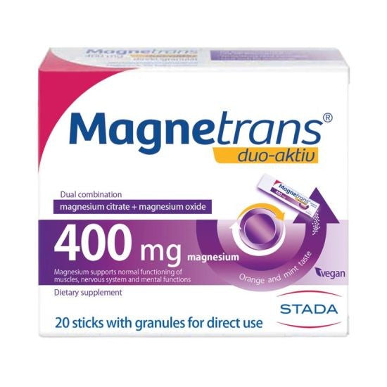Magnetrans Duo Aktiv 400mg, 20 kesica