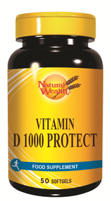 Natural Wealth Vitamin D 1000 Protect, 50 kapsula