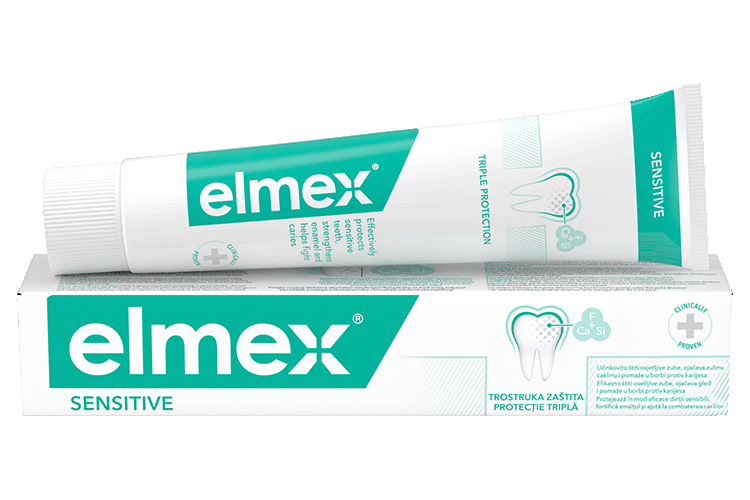 Elmex Sensitive pasta za zube, 75 ml