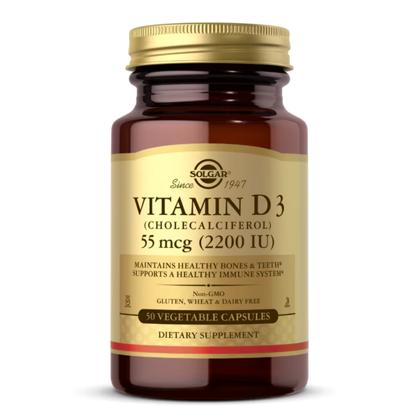 Solgar Vitamin D3 2200 IU, 50 kapsula