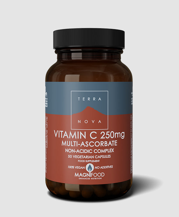 Terranova Vitamin C Multi-Ascorbate Complex 250 mg, 50 kapsula