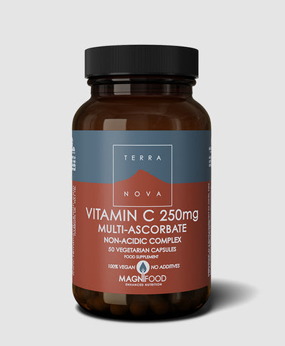 Terranova Vitamin C Multi-Ascorbate Complex 250 mg, 50 kapsula